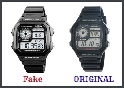 casio fake watches|casio watch authenticity.